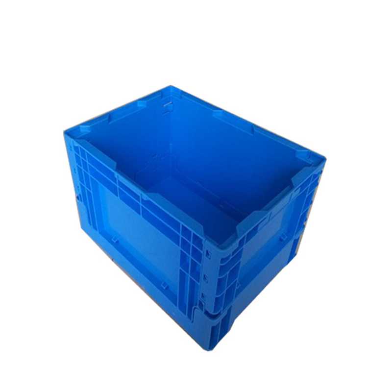 folding plastic pallet container