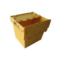premium attached lid distribution containers