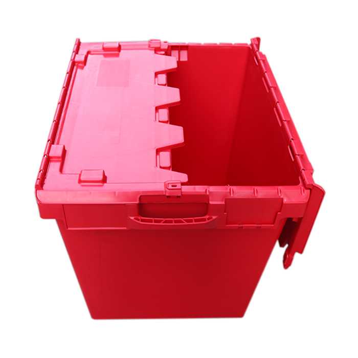 premium attached lid distribution containers